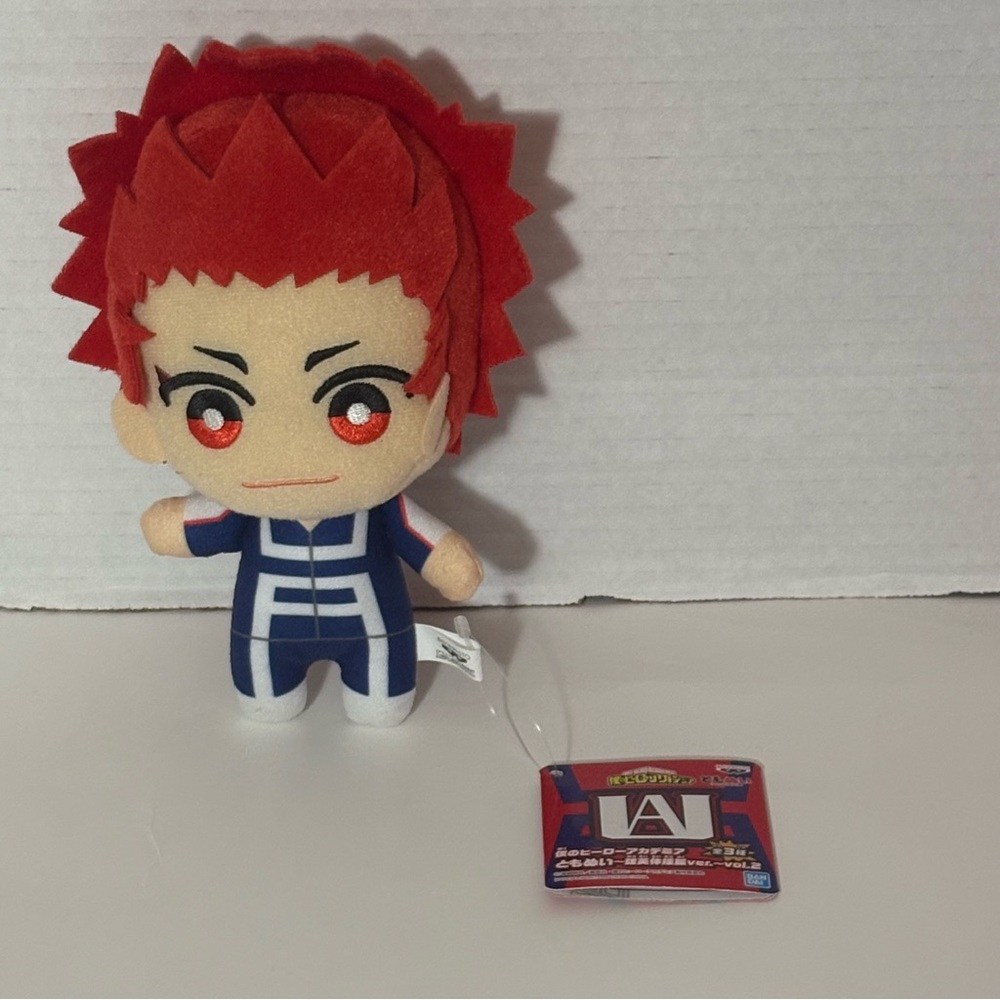 My Hero Academia Eijirou Kirishima Tomonui PE uniform Plush Doll Banpresto JAPAN